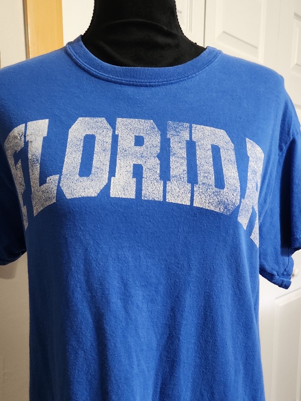 Blue Florida Short Sleeve Tee - Classic Crew Neck
